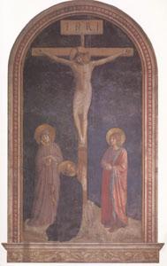 Fra Angelico Crucifixion with st dominic (mk05) Spain oil painting art